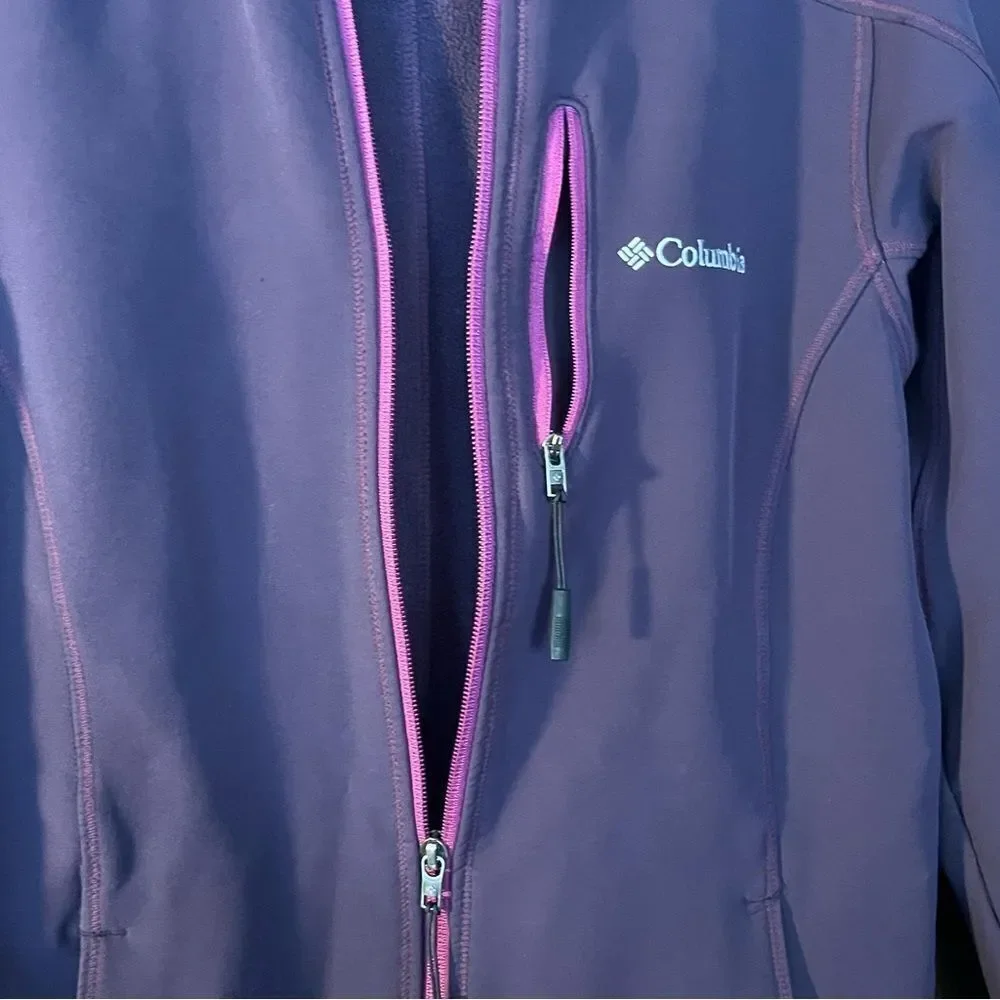 Columbia Purple Shell Jacket - Picture 4 of 11
